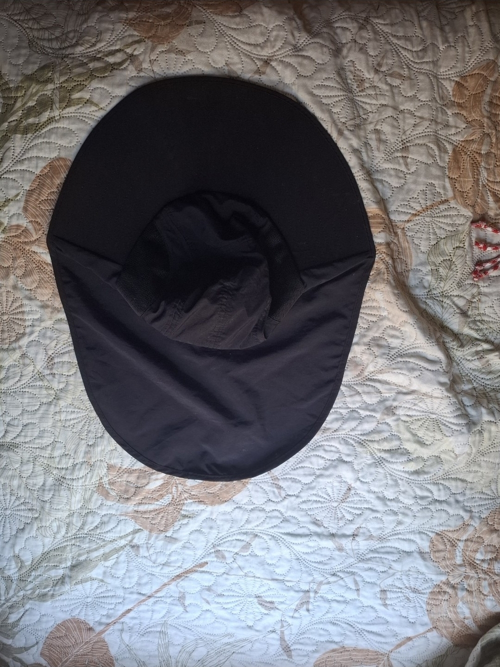 Black Women's Sun Shield Cap - Unbranded